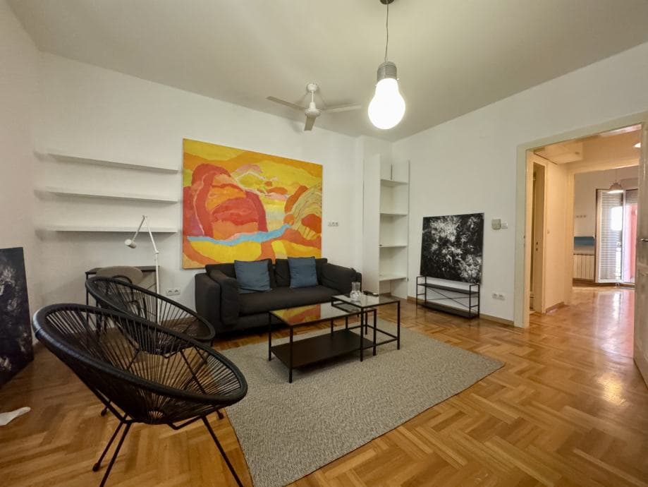 2-SOBAN STAN ZA NAJAM – KVATERNIKOV TRG | 54 m² (iznajmljivanje)